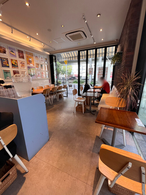 JO’S American Cafe　店内